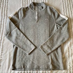 Ck Medium Gray Quarter Zip